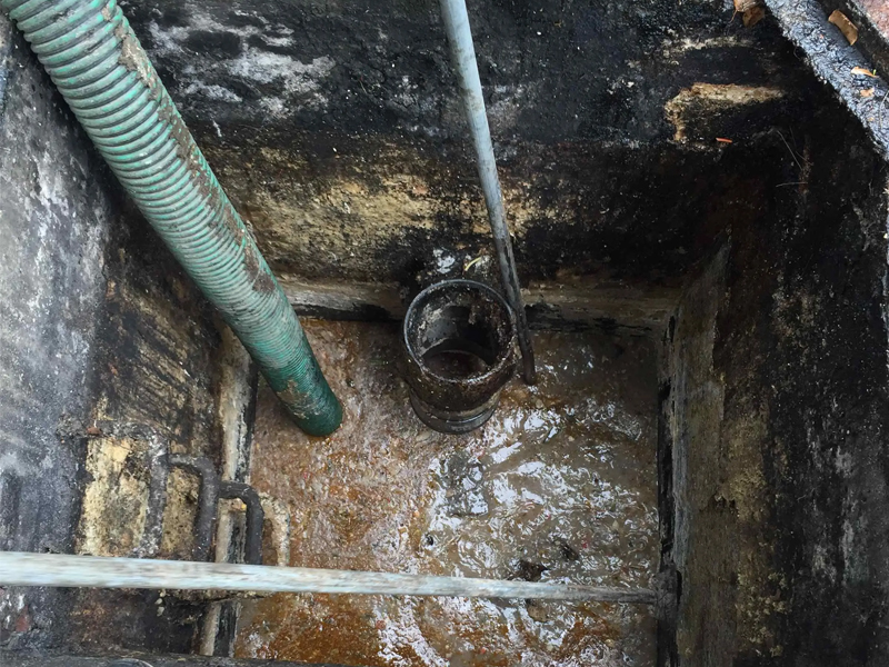 南农大隔油池清理